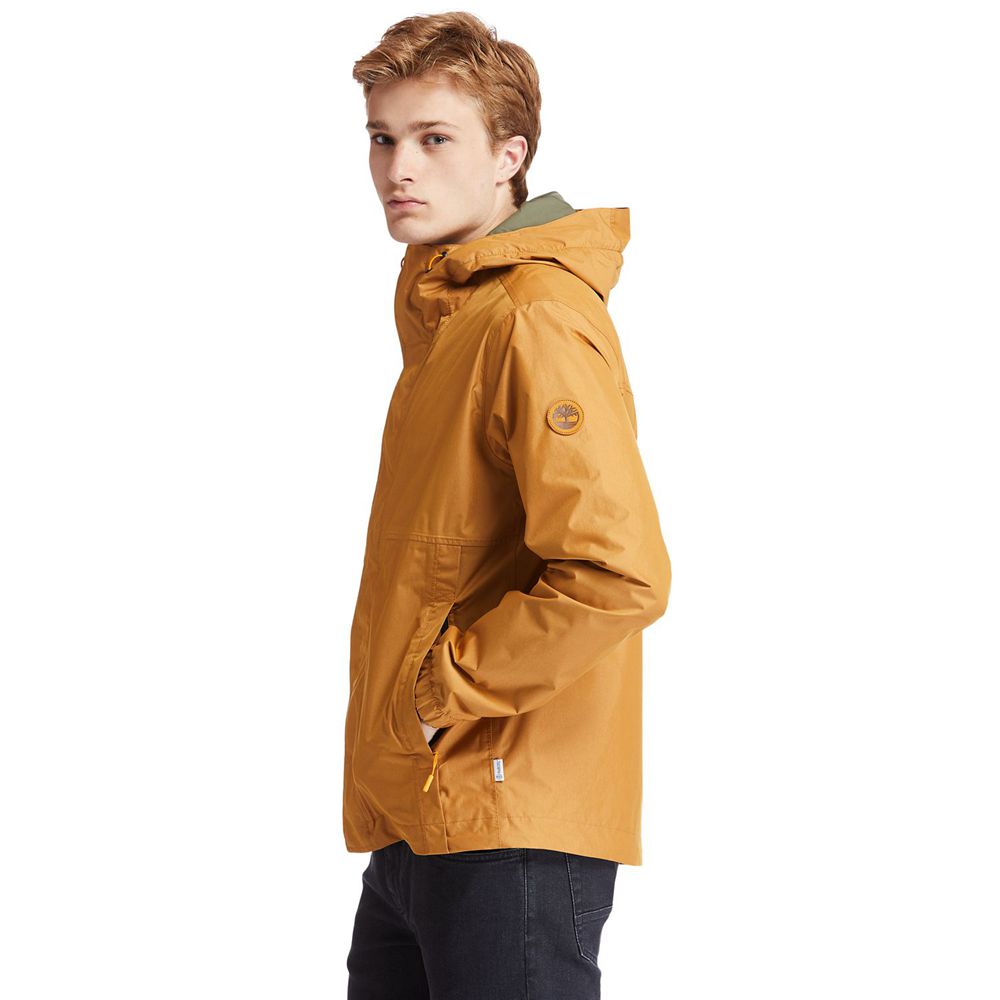 Chaquetas Timberland Argentina Hombre - Outdoor Heritage Waterproof Windbreaker - Marrones - MUTDNO-